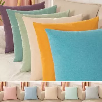 1 шт. простые наволочки в скандинавском стиле Ins однотонные наволочки для поясничной подушки декоративные наволочки для гостиной для дивана автомобиля 40x40cm