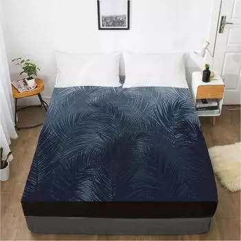 1 шт. простыни наматрасник с резинкой 3D простыня белье 180x200 150x200 простыня на заказ любой размер дизайн 72x84 Deep 16in