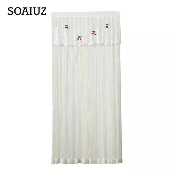 1 шт., противомоскитная занавеска для двери, перегородка, занавеска из полиэстера, марлевая занавеска, двухслойная ткань 100x200cm серый