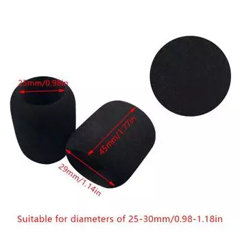 1 шт., противоскользящая ручка для татуировки из пены с эффектом памяти, крышка для ручки для татуировки, инструмент, подходящий для аксессуаров для татуировок диаметром 25-30 мм