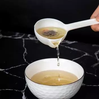 1 шт. противоскользящий дизайн ложки для еды столовые приборы дуршлаг PP длинная ложка кухонное сито половник для риса суповая ложка однотонный цвет розовый