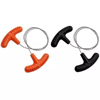 1 шт., проволочная пила из нержавеющей стали с ручкой для пальцев, инструмент для выживания, ручные цепные пилы для кемпинга, походов, карманная портативная ручная пила оранжевый