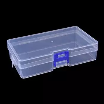 1 шт. прозрачная рыболовная приманка снасти крючок наживка пластиковый контейнер для хранения кейс