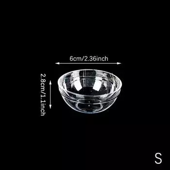 1 шт. прозрачная стеклянная маска миска для эфирного масла макияж уход за кожей инструменты удобная очистка