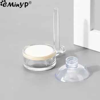 1 шт. Прозрачный аквариумный распылитель CO2, очиститель-диффузор, интегрированный материал ПК, специальная керамическая пластина, распылитель CO2 для аквариума