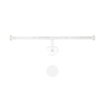 1 шт. Прозрачный многоцелевой крючок Туалетный столик Аксессуары для обруча для волос Подвеска для мелких предметов Бытовой бесшовный многофункциональный крючок 1PCS