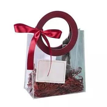 1 шт. прозрачный свадебный день рождения вечеринка аксессуары фестиваль украшения подарочный пакет ПВХ упаковочный пакет