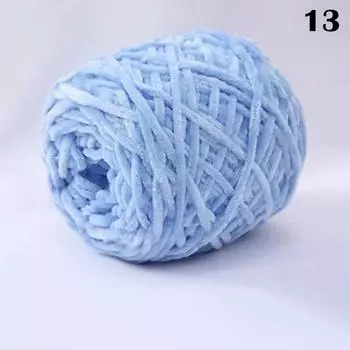 1 шт. пряжа для вязания крючком мягкая толстая линия вязание шерсть хлопок шарф детский тканый нить 13