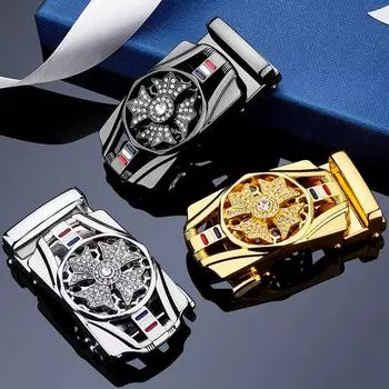 1 шт. пряжка для ремня модный мужской ремень передовые ощущения брюки пряжка простота деловые дела вращать человек