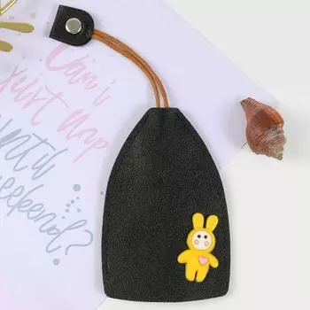 1 шт. PU кожаный креативный держатель милые кошельки мультяшный чехол для ключей органайзер брелок