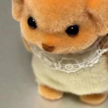 1 шт. пудель аниме флокированная кукла фигурка модель игрушки детский сад детская серия украшение кукла коллекционные подарки на день рождения A3