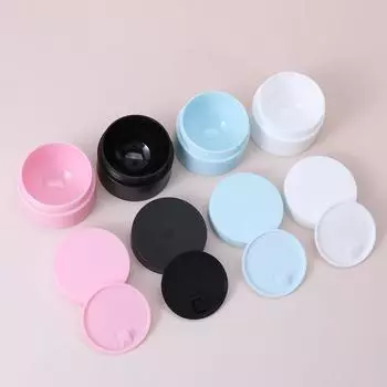 1 шт. пустой плотный контейнер для путешествий полипропиленовая банка для крема для лица косметическая пластиковая коробка косметическая многоразовая банка 5 г/15 г/20 г/30 г/50 г