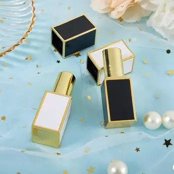 1 шт. Пустой тюбик для помады, флакончик для бальзама для губ, контейнер для косметики белый