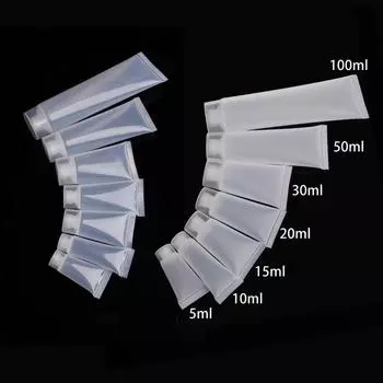 1 шт. пустые тюбики для косметического крема, контейнеры для дорожного лосьона, бутылка, подходит для портативного лосьона/крема/очищающего средства/зубной пасты, горячая распродажа 100ml