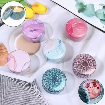 1 шт. пустые жестяные банки для свечей, держатель для изготовления свечей своими руками, чехол для хранения сухих специй, сладостей, принадлежности для изготовления свечей своими руками