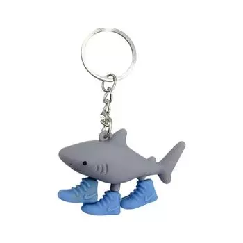 1 шт. ПВХ брелок для ключей, красочная кукла, мультяшная кукла, брелок для ключей, милый держатель для ключей, модные безделушки, подходит для детей или взрослых One Size