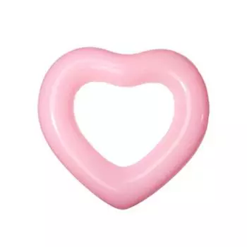 1 шт ПВХ плавательный круг креативное кольцо в форме сердца водный бассейн плавающий постельное белье лето 90/120 см 90CM розовый