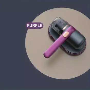 1 шт., Пылесос для кровати, Суперсильное всасывание и низкий уровень шума, УФ-свет, Моющийся HEPA-фильтр для глубокой очистки, Ручной пылесос, Беспроводной пылесос для матраса Matches the image