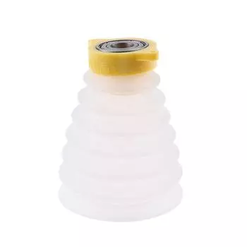 1 шт., пылезащитный чехол для дрели, масштабируемый силиконовый пылезащитный пылесборник, аксессуары для электроинструмента для электрического молотка жёлтый