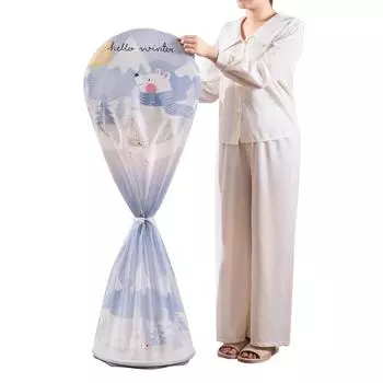 1 шт. пылезащитный чехол для напольного вентилятора, толстый чехол, универсальный защитный чехол, защитный чехол для вентилятора, защита пальцев