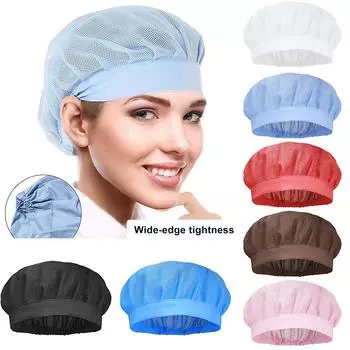 1 шт. пылезащитный колпачок дышащая эластичная сетка регулируемая эластичность для ресторана мастерской