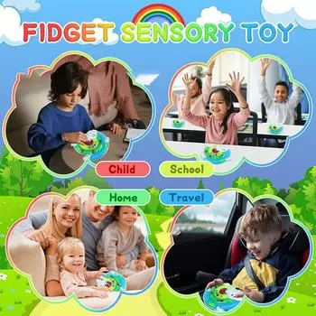 1 шт. Радужная форма, игра, сортировка по цвету, игрушка для детей, Монтессори, развивающая сенсорная игрушка для детей, девочек, мальчиков, взрослых, подарки