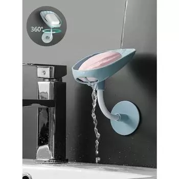 1 шт. Ракушечная мыльница Креативная мыльница Настенная Дренажная Без сверления Полка Стойка Мыльница для ванной туалета Продлевает жизнь мыла Ke Pink