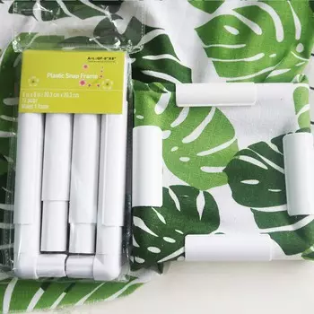 1 шт. рамка для вышивания, белая клипса, бинт для вышивки крестиком, квадратная вышивка «сделай сам», квадратные швейные аксессуары, инструмент