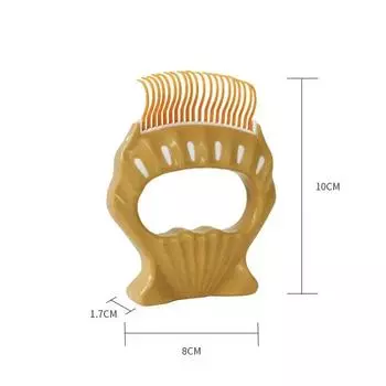 1 шт. расческа для домашних животных, массажная щетка в форме ракушки, ручка для ухода за домашними животными, массажный инструмент для удаления распущенных волос для кошек, чистящие средства