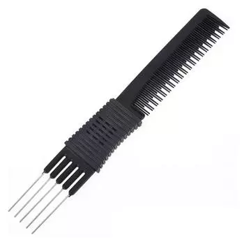 1 шт. Расческа для начеса, электростатическая защита, термостойкая, легкая, с металлическими зубцами, для парикмахерской, товары для дома