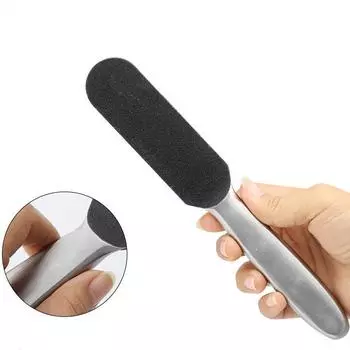 1 шт. рашпиль для ног с 10 шт. шлифовальная бумага для ухода за ногами для удаления твердых омертвевших кожи, средство для удаления мозолей, замена файлов для педикюра