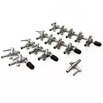 1 шт. распределитель воздушного потока для аквариума, распределитель регулирующего насоса, клапан 1 Way