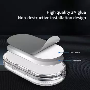 1 шт. распродажа по низкой цене автомобильные светодиодные сенсорные фонари беспроводные внутренние светильники для крыши автомобиля потолочные лампы для чтения для двери ног багажника хранения синий