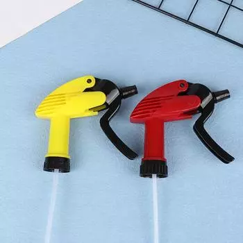 1 шт., распылительная насадка с креплением на пленку, автомобильная косметическая распылительная головка, устойчивая к кислотам и щелочам, распылительная насадка для мойки автомобиля, монтируемая на пленку жёлтый