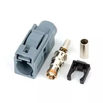1 шт. Разъем Fakra гнездо 50-3 RAL 9001 Разъем Fakra РЧ коаксиальные кабельные разъемы для кабеля-переходника RG316 / RG174 / RG178