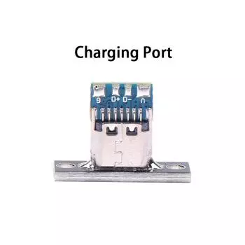 1 шт. разъем USB C Female для монтажа на панель, разъем Type-C, порт зарядки для припоя, гнездо типа провода