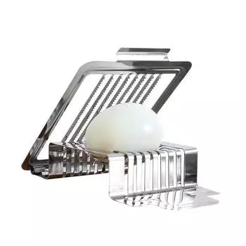 1 шт. разделитель яиц из нержавеющей стали, утиные яйца, консервированные яйца, резак для яиц, кухонный гаджет