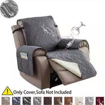 1 шт., размер 23,6 дюйма/28 дюймов, водонепроницаемый чехол с ромбовидным узором для кресла, дивана, нескользящий чехол для одноместного дивана, коврик для дивана 23.6 in