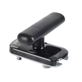 1 шт. Регулируемая удобная ручная открывалка для банок, многофункциональный кухонный гаджет для разных размеров крышек, пластиковый инструмент для открывания бутылок для дома и вечеринок чёрный