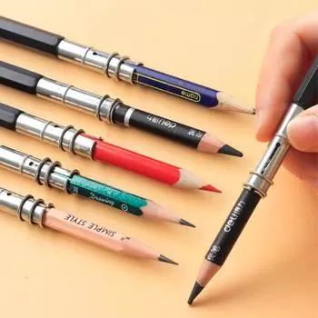 1 шт. регулируемый держатель для карандашей с двойной головкой/одной головкой, эскиз, школьный офис, живопись, инструмент для письма, инструмент для письма, подарок