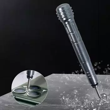 1 шт. Регулируемый инструмент для снятия задней крышки стекла мобильного телефона, ручка для демонтажа, алмазный наконечник для ремонта стекла iPhone, инструмент для поломки