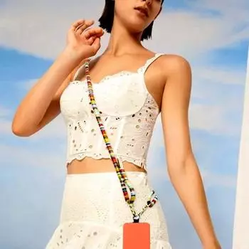 1 шт. регулируемый модный ремешок для телефона в богемном стиле, ремешок с защитой от потери, этнические аксессуары для ветровой сумки