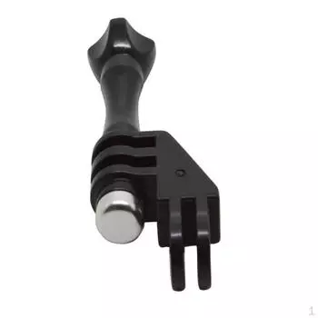 1 шт. Регулируемый на 90 градусов монтажный адаптер для коленчатого стержня с винтом с накатанной головкой, четыре чёрный