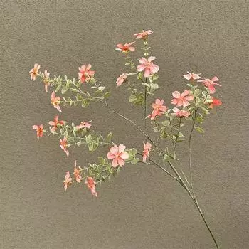 1 шт. реквизит для фотографий ветка жасмина маленький жасмин домашний декор поддельные растения искусственный цветок