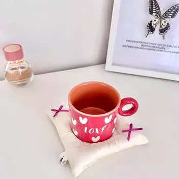 1 шт., реквизит для хранения ключей, мягкий, утолщенный, в корейском стиле, двухсторонний, для домашнего декора, с бантом, для украшений, хлопковая подставка жёлтый/фиолетовый