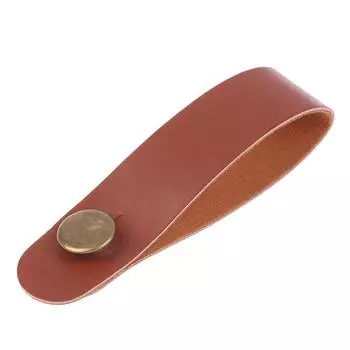 1 шт. Ремень для фолк-гитары Пряжка Кожаный ремень Ремень на гриф гитары Безопасный замок Держатель для укулеле Классической бас-гитары Запчасти Аксессуары коричневый