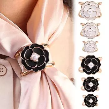 1 шт., ремень с камелией, шелковый шарф с пряжкой diameter 2.2cm