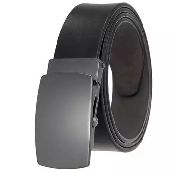 1 шт. Ремень в стиле ретро, роликовый, роликовый, автоматическая пряжка, двухслойный ремень из коровьей кожи Ly36-35393-3 110cm-130cm
