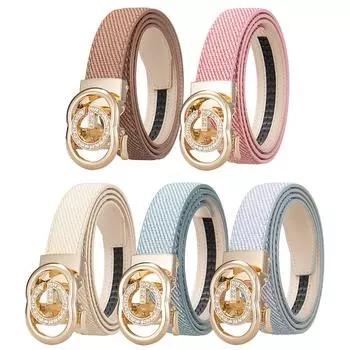 1 шт. Ремень женский ремень, сплав автоматический, цветной ремень, ремень Ly35-35946-3 105cm
