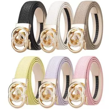 1 шт. Ремень женский ремень, сплав автоматический, цветной ремень, ремень Ly35-35946-3 105cm